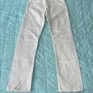 Uniqlo White Jeans